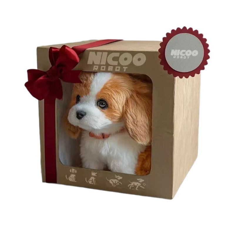 国境を越えた売れ筋商品 My Realistic Robot Puppy マイロボットパピーショートぬいぐるみ|undefined