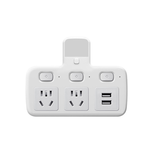 Household socket converter plug with USB power strip wireless socket panel porous without wire strip