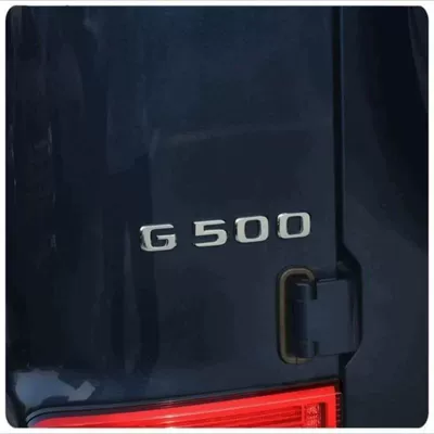 Car logo: emblem, rear badge, E/C-Class - standard-g500-original-car-model