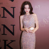 Hanging Neck Celebrity Design Feeling Fishtail Sequin Dress