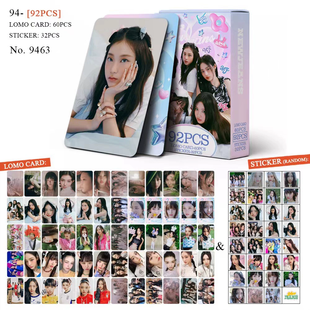 Spot 92 Newjeans Favorites Card Jin Yichi Hanni Li Huiren Star Lomo Card