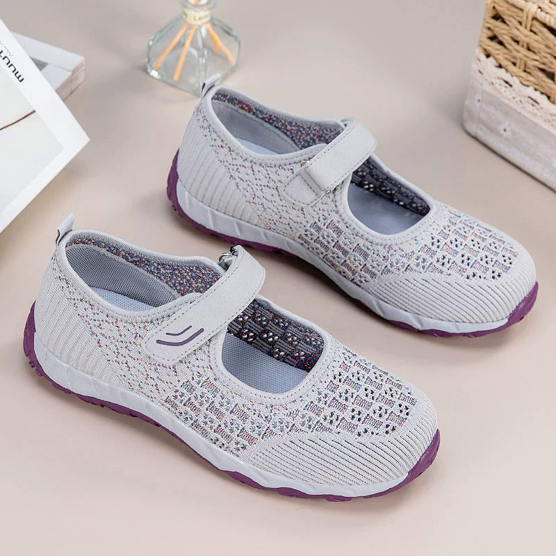 Широкие ноги, толстые ноги, мама обувь большого размера, пожилые ходки, мягкая подошва, нескользкая старая обувь из ткани, бабушка, опухшие ноги, свободная обувь