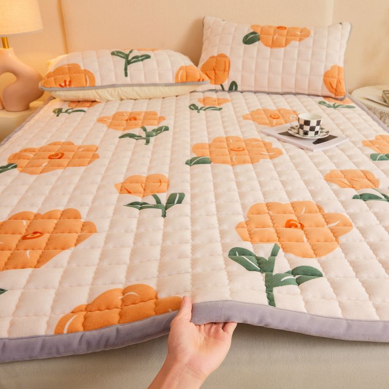 90x190cm colchón de velchilla de leche dormitorio para estudiantes una sola estera caliente gruesa colchón colchón colchón set de tres piezas