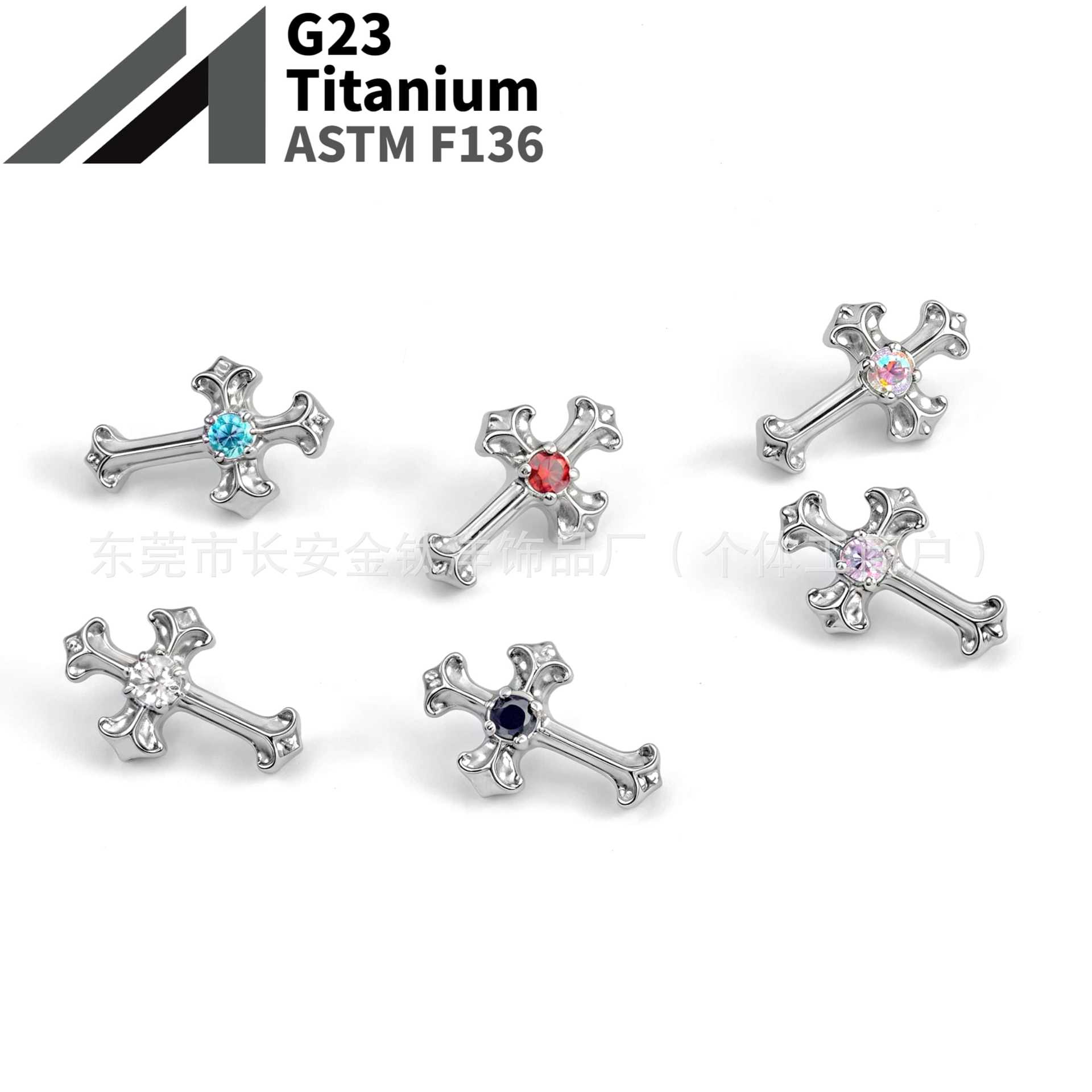 16G labret stud size and finish detail