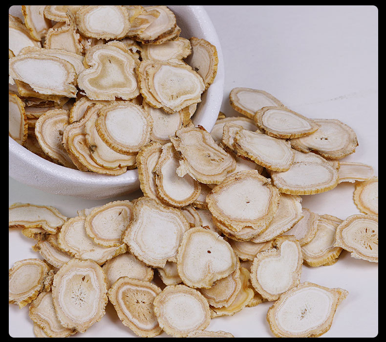 Ginseng Slices (Panax ginseng) — Dried Jilin Root Slices, 100g Food Herb specifications