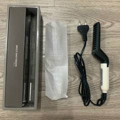 M'Styler Korean Men's Styling Comb and Straightener, Voluminous Curl Straight Dual-Use Personal Care Hair Straightener