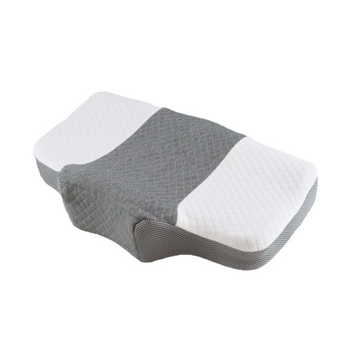 Cross-border slow rebound memory foam neck pillow traction chiropractic massage cervical spine pillow multifunctional memory pillow wholesale