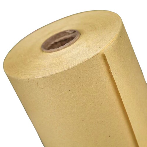 Antique rough edge paper 100 meters long roll half-baked calligraphy practice paper pure bamboo pulp original calligraphy paper rice paper for beginners