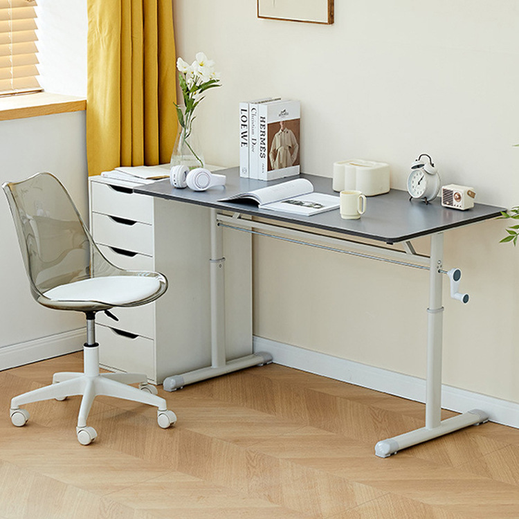 【높이 조절형】 클래식 블랙 80x60cm