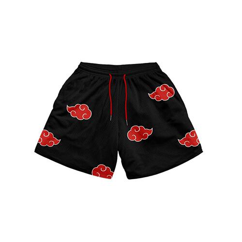 Cross-border foreign trade men's 3D printed casual sports shorts, cartoon beach pants