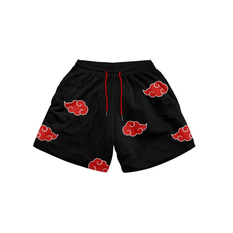 Cross-border foreign trade Men's 3D printed casual sports shorts anime cartoon beach pants