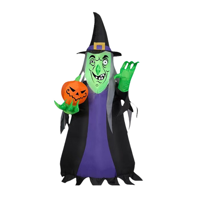 ハロウィン装飾エアモデル、ショッピングモールパーティー、屋外雰囲気シーンのレイアウト、発光小道具、魔法の夜光|undefined