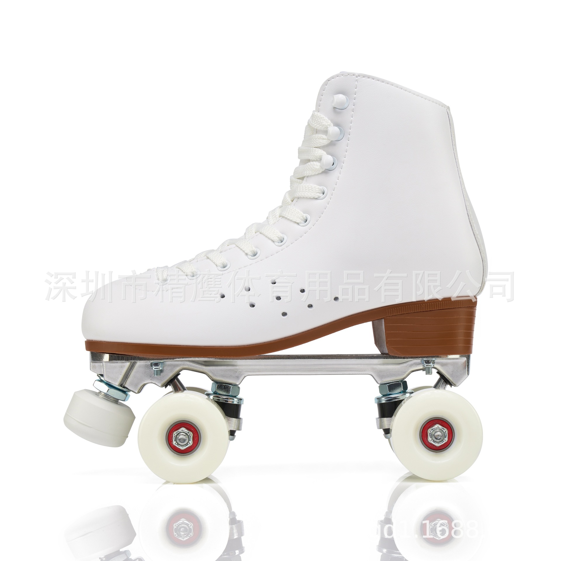 High-end adult double-row skates children's four-wheel skates adult men's and women's roller skates double-row skates flash