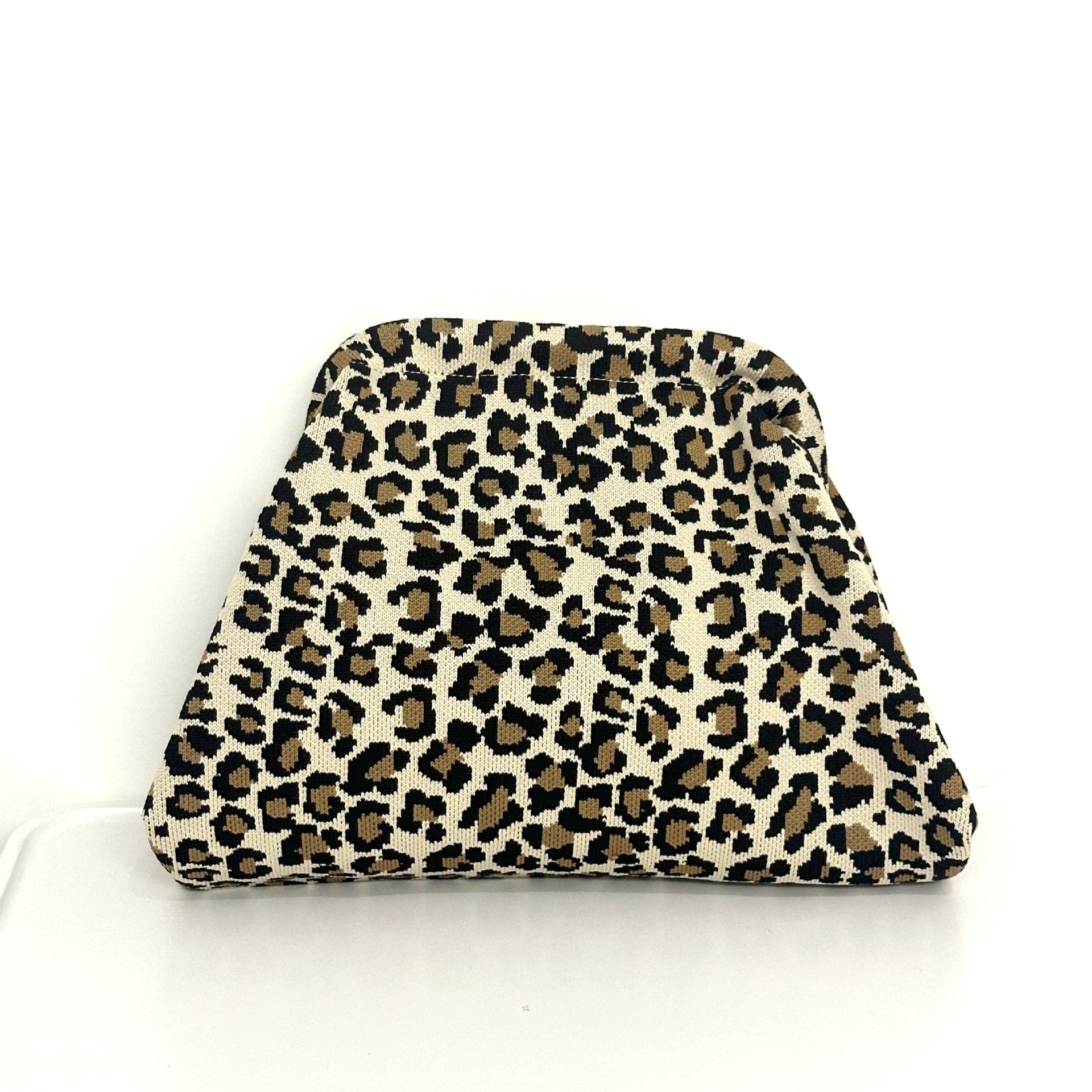 051-3 표범무늬 오프화이트 벨트 체인