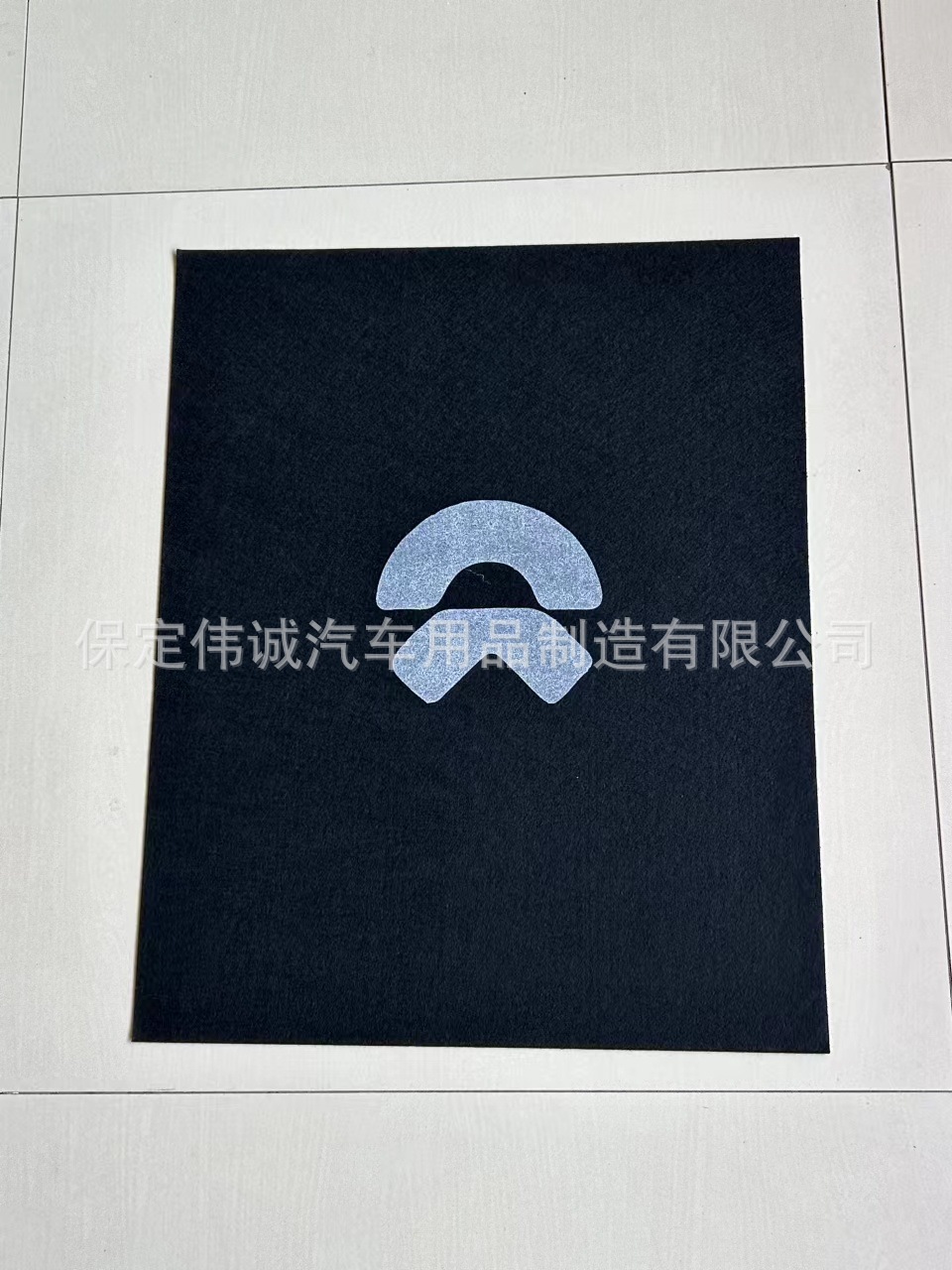 매우 두꺼운 검정색 Weilai 로고 10개, 재사용 가능