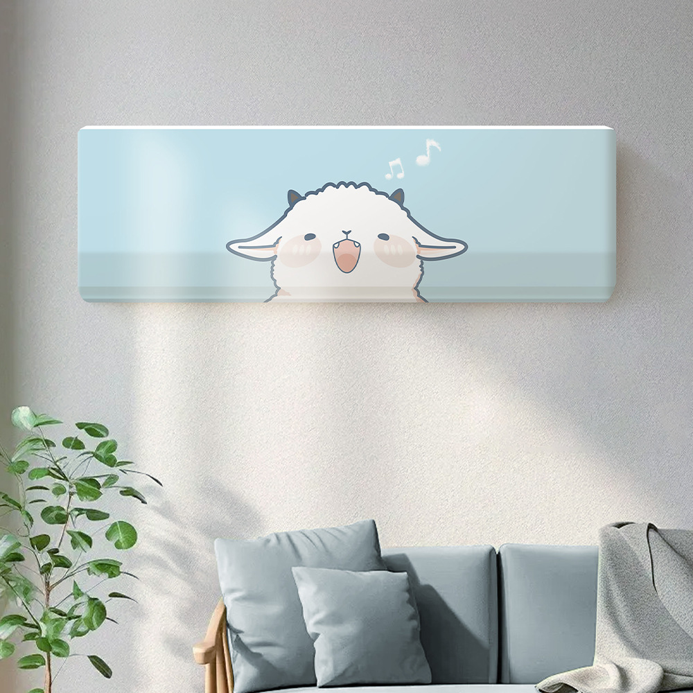 Aire acondicionado cubierta a prueba de polvo colgante general tipo de pared aplicable a la belleza de la cubierta de todo incluido Heigree Xiaomi 2024 nuevo