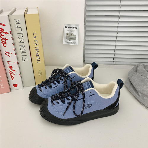 2024 Spring New Student Canvas Shoes for Women Street Style Influencer Live Streaming Clown Shoes Low Top Breathable Canvas Shoes Dropshipping