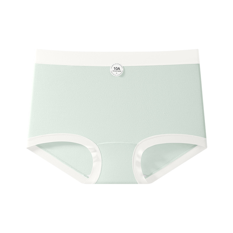 Ropa interior pequeña boxer para mujer, agradable para la piel y transpirable 10A, entrepierna de algodón antibacteriano, sin costuras, bolsa elástica desnuda, pantalones de seguridad para niñas de cadera