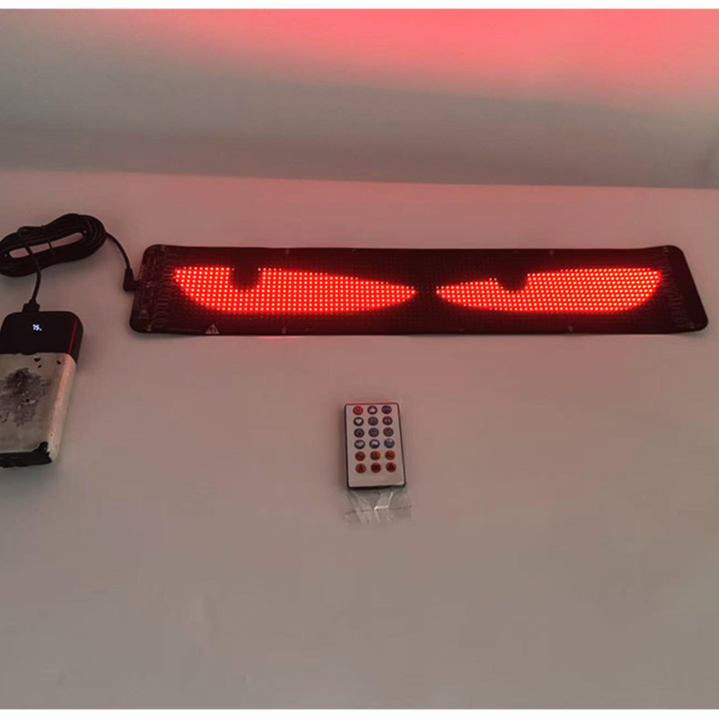 Pantalla suave LED inteligente montada en el vehículo