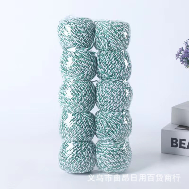 녹색과 흰색 약 75 m 50g/롤