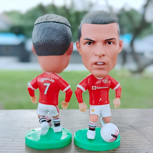 Red Devils Ronaldo Pogba Doll Sancho Varane Cavani Model Ornament De Gea Star Doll
