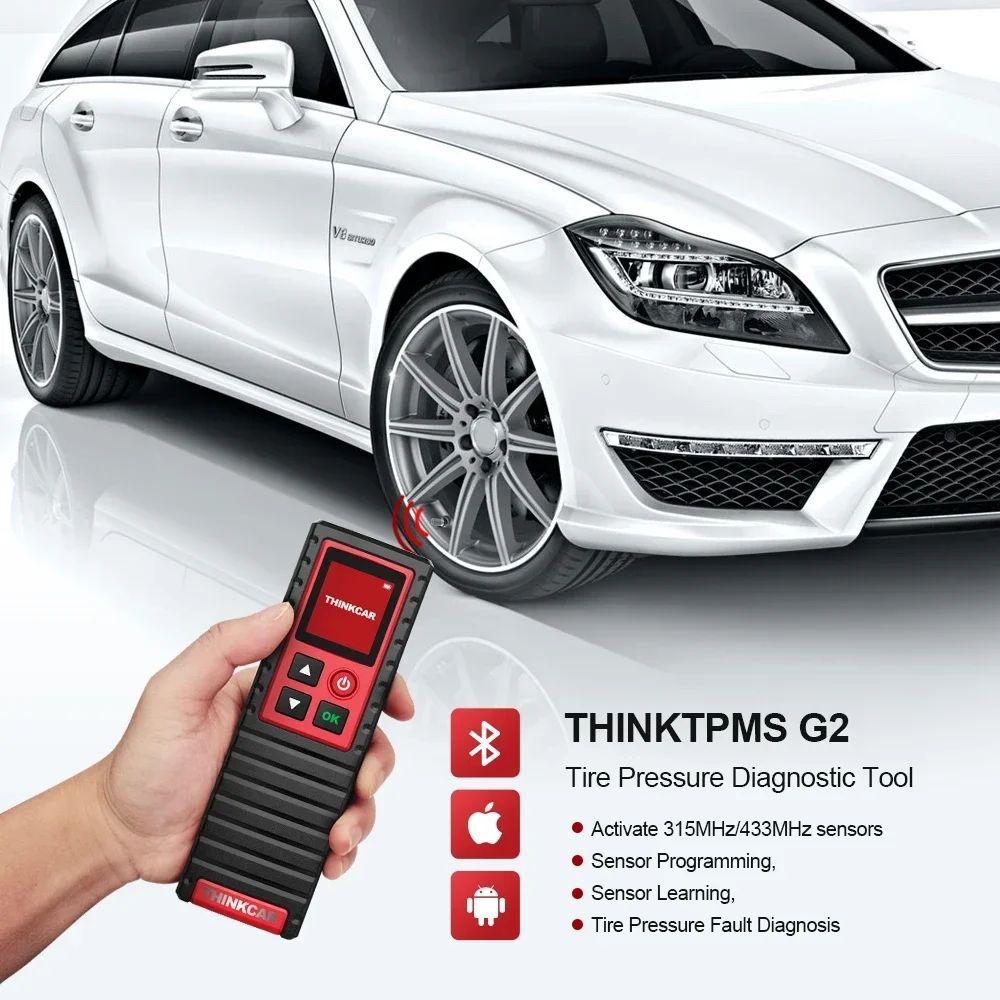 Thinktpms G2 Thinktpmsg2 Car Tire Pressure Diagnostic Device Tire Pressure Sensor Activator Programming
