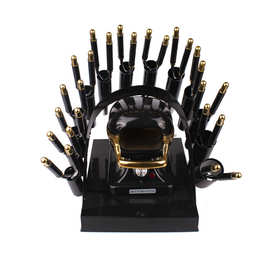 热销外贸陶瓷卷发器电熨斗电暖炉钳子烫发卷发器美发烫发造型工具