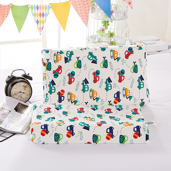 quality children's organic cartoon cotton pillow for students
