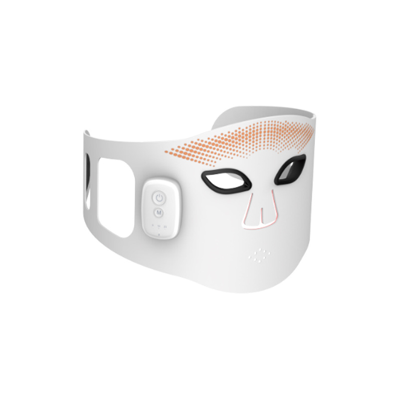 Máscara de Belleza Magnética con Infrarrojos FDA510K, Dispositivo de Belleza de Silicona con Luz LED de 7 Colores