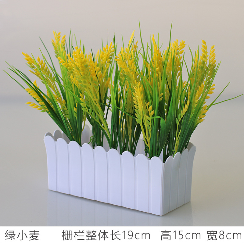 Flor artificial jardín de flores de plástico traje de valla de flores artificiales decoración de la ventana interior y exterior decoración floral decoración de la Mesa maceta flor