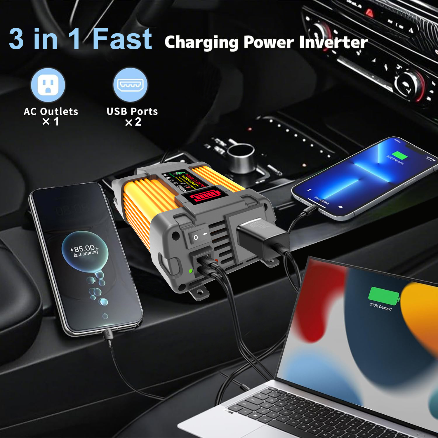 小黄蜂500W 美规 8 车载使用.jpg