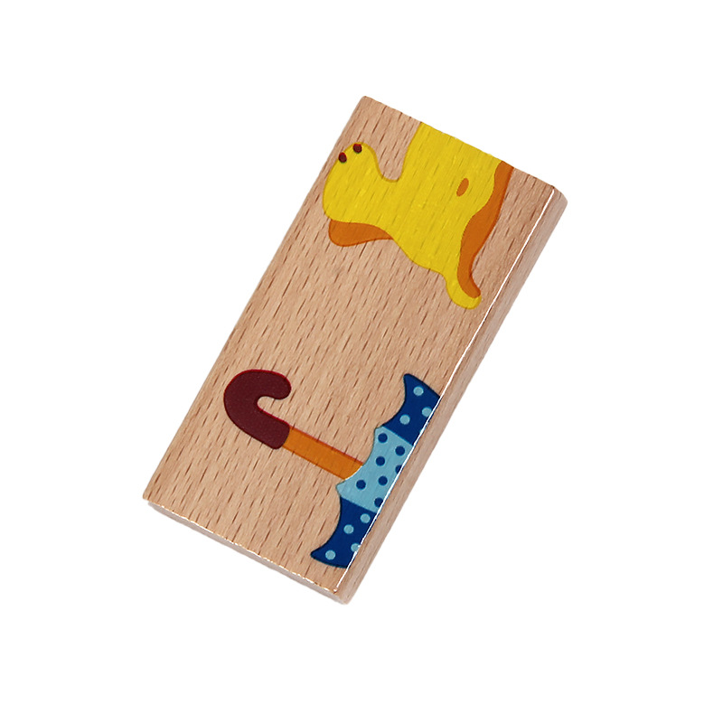 Domino Animal 28 piezas puzzle