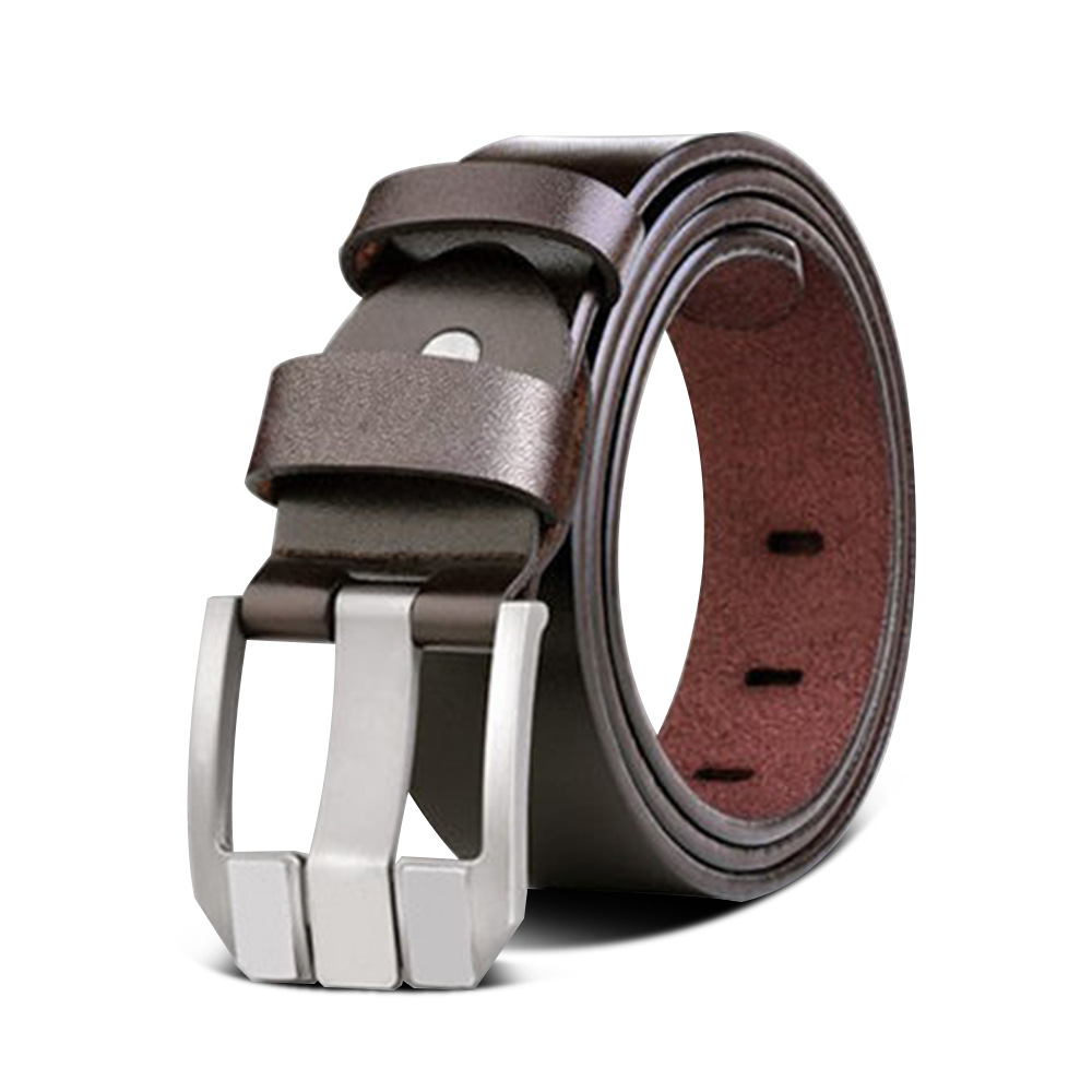 cinturón de hombre cinturón de aguja cinturón de cuero de vaca cinturón de negocios cinturón de cuero pu cinturón al por mayor [enviar perforador]