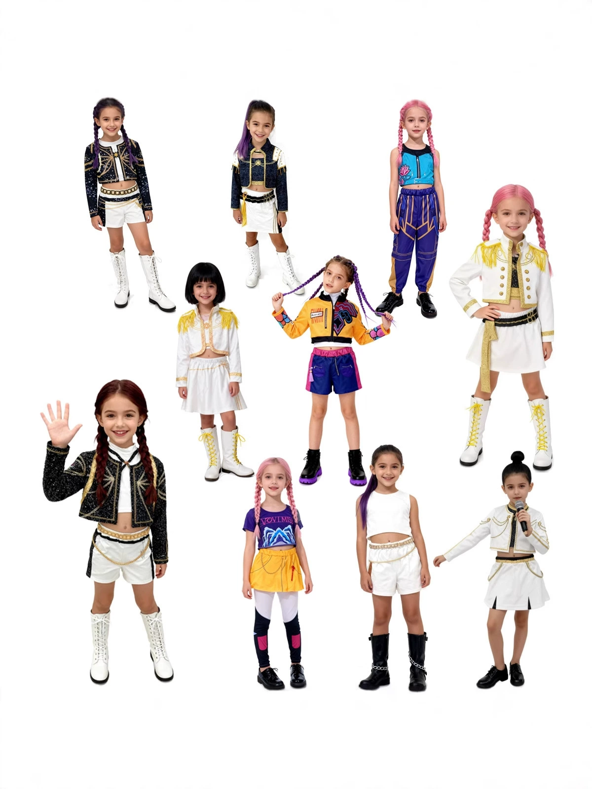 Косплей «Охотница на ведьм» на Хэллоуин, K-POP Rumizoimila, аниме-образ, 3D цифровая печать, прямые продажи с фабрики