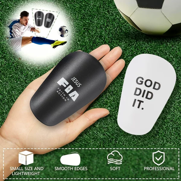 Mini Football Shin Guard Protective Gear for Kids and Adults