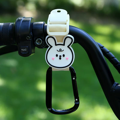 Other Electric Vehicle Accessories Vehicle Hook Front Universal - beige-woven-strap-square-buckle-simple-rabbit-short-style