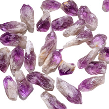 天然巴西紫水晶牙 紫水晶原石矿石标本 香薰石扩香石消磁石摆件