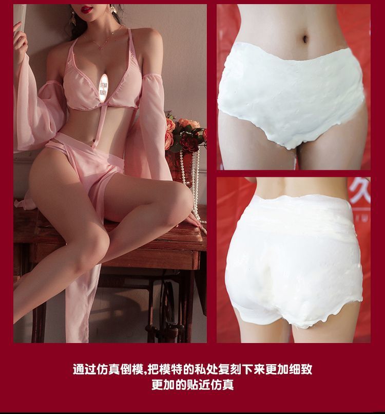 Jiu Guoai Trend Series Manual Masturbator Cup TPE Inverted Mold Flesh-Colored — detail image 4