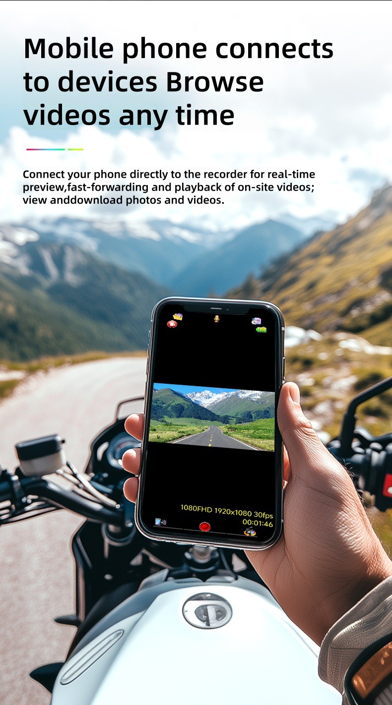 Cross-border new motorcycle helmet Bluetooth headset 600m intercom HD video and photo all-in-one with long battery life
