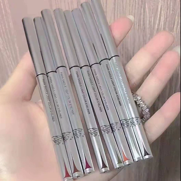 Piara Piara EyelinePen Pen Pen Водостойкая Khan, Donaches Fine, Доставка, Постоянный цветной светлячок шелкопряд начинающий женский пол