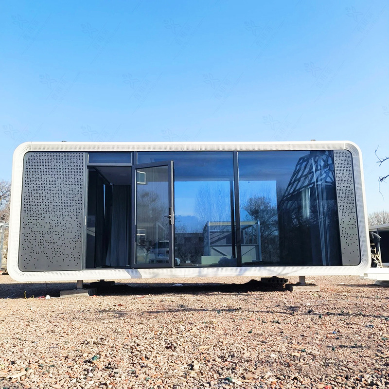 Tecnología sentido tienda no tripulada CASA DE METAL móvil montado multi-capa de vidrio templado de la cabina de Apple