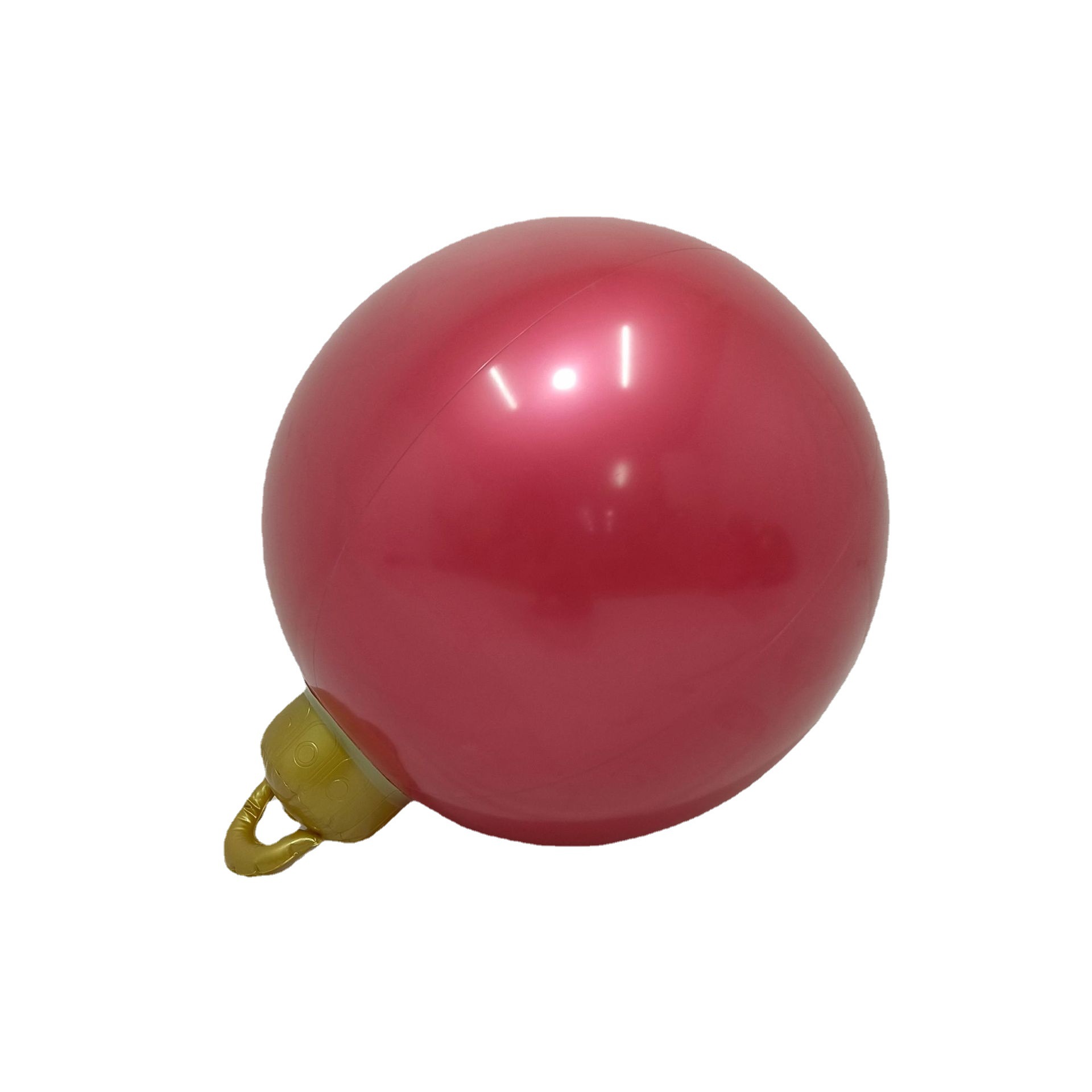 Venta caliente transfronteriza bola de Navidad inflable celebración de Navidad diversión inflable bola de Navidad patio bola de decoración inflable