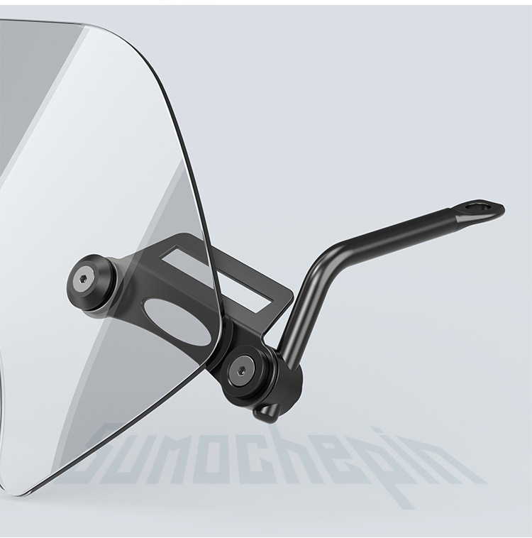 Suitable for Honda Ns125La Windshield Small Windshield Competitive Windshield Retro Accessories Ns150La Front Windshield Modification