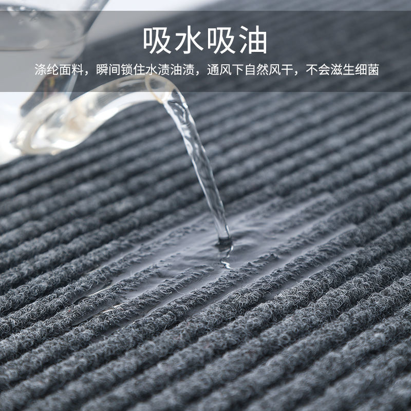 Pvc Striped Floor Mat Foot Pad Door Floor Non-Slip Carpet Customizable Carpet Wholesale Cross-Border
