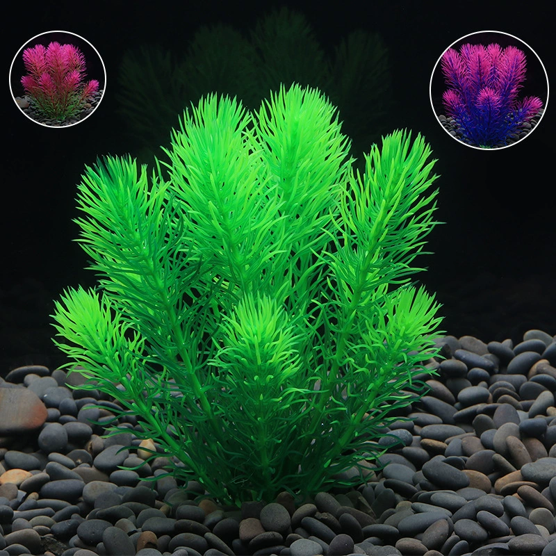 Realistic aquatic plants, plastic aquarium, direct factory sales