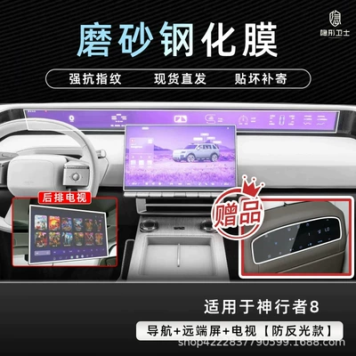 Land Rover Freelander 8, this is a: Car interior film - shenxingzhe-8navigationremote-screentv9k-fine-matte-anti-fingerprint-tempered-film-includes-air-conditioner-film