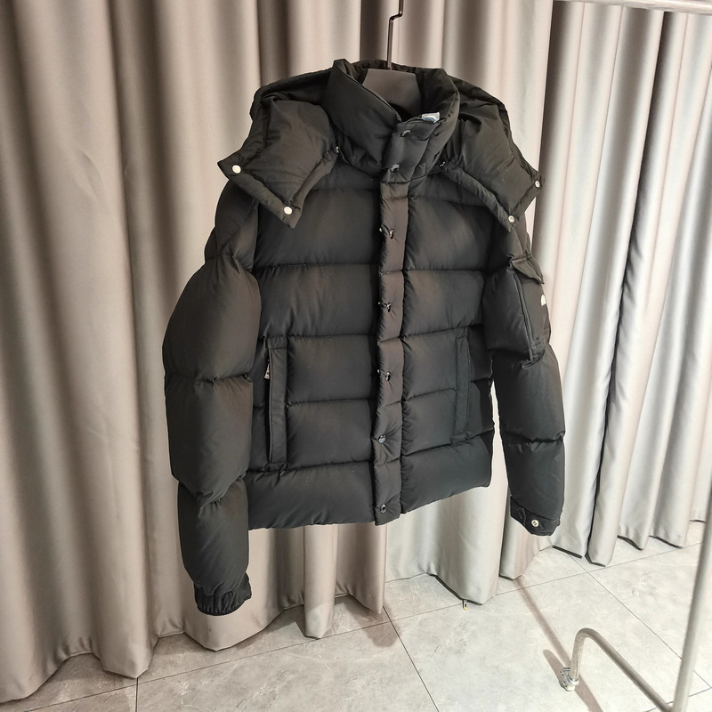 High Version Mengjia Matte Matte Maya Vezere Hooded Detachable down Jacket for Men and Women to Prevent Cold and Heattech