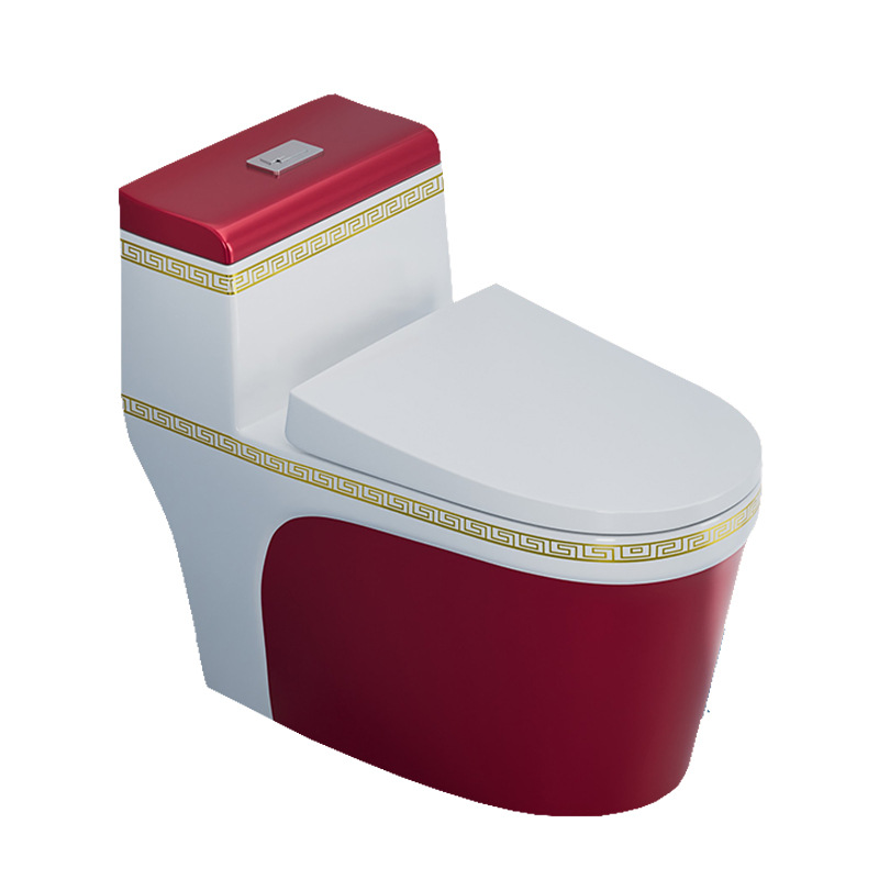 asiento de inodoro tipo sifón ultra-turbón doméstico para procesar fábrica de asiento de inodoro tipo ultra-turbón nuevo estilo chino ahorro de agua