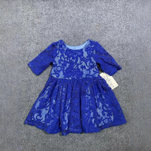 原单女童夏装连衣裙新儿童富家千金裙子女宝宝周岁生日礼服纱裙