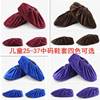 Velvet shoe covers, socks, children's cloth indoor for elementary school students, wholesale, increased thickness